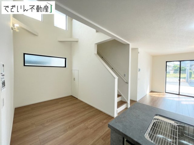 【居間・リビング】 | 北本市中丸　新築住宅 | ≪1号棟≫
現地(2026年8月撮影)