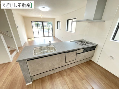 【キッチン】 | 北本市中丸　新築住宅 | ≪1号棟≫
現地(2026年8月撮影)