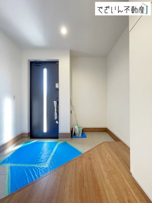 【玄関】 | 北本市中丸　新築住宅 | ≪1号棟≫
現地(2026年8月撮影)
