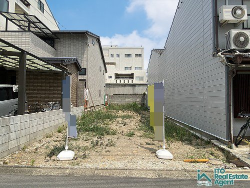 上・新美濃部町 建築条件無し 土地