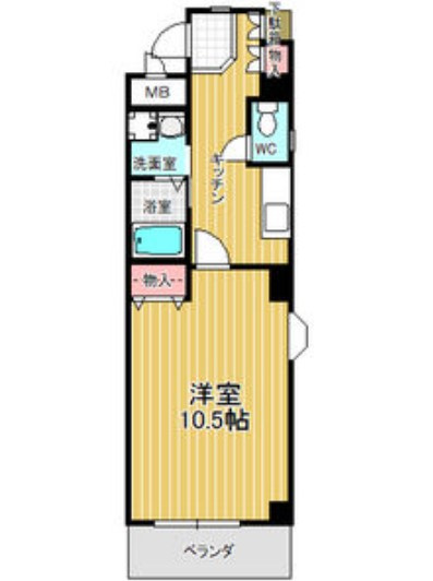 【間取り】 | 本州ビルⅡ【名古屋市賃貸・エレベーター】