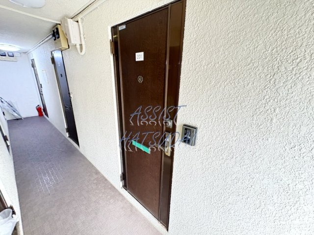 幡ヶ谷ハイムの玄関