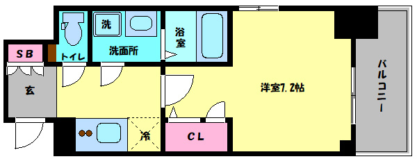 エスリード本町レジデンスの間取り|エスリード本町レジデンス　間取り