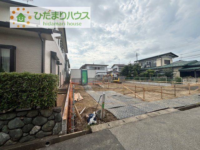 【駐車場】 | 取手市吉田　新築戸建 | 8/2撮影