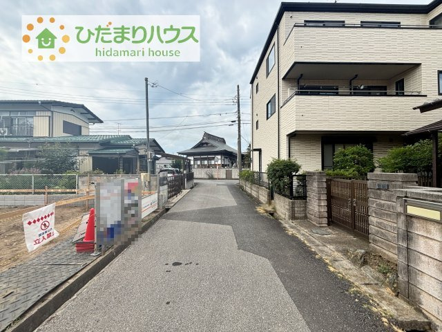 【前面道路含む現地写真】 | 取手市吉田　新築戸建 | 8/2撮影