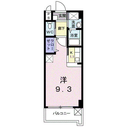 グラッチェの間取り