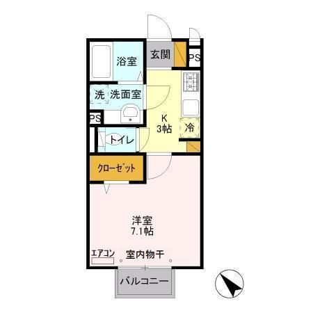 メゾン・ド・オールの間取り