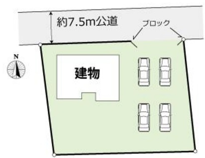【中古戸建】太田市大原町の区画図|■区画図