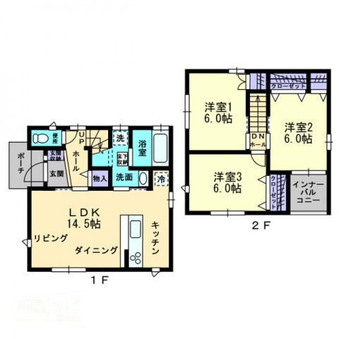 【間取り】 | ハルキエ　ルミエール住吉町