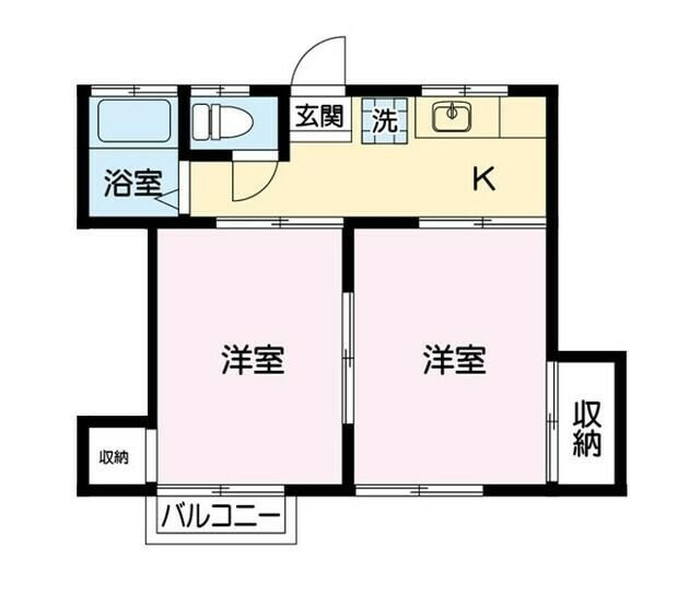 草加市新里町のアパート