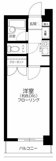 ラ・リーヴ氷川台の間取り|間取りです。