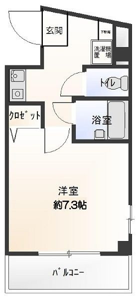 シャンドール立石の間取り|間取りです。