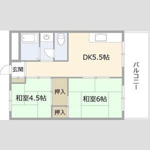 【間取り】 | 六甲道レクラン