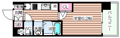 【間取り】 | エステムコート新大阪ⅩⅢニスタ