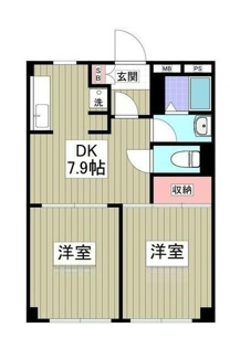 【間取り】 | メゾンレイクヒル | 間取りです。