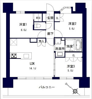 【間取り】 | センチュリー千葉みなと