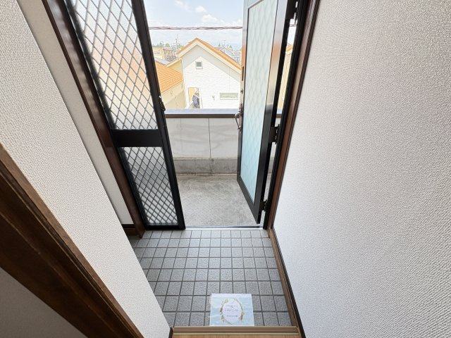 サバービアⅡの玄関