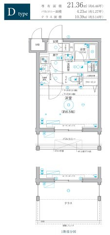 Le'a横濱上星川の間取り