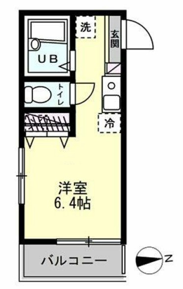 ドミール西尾久の間取り