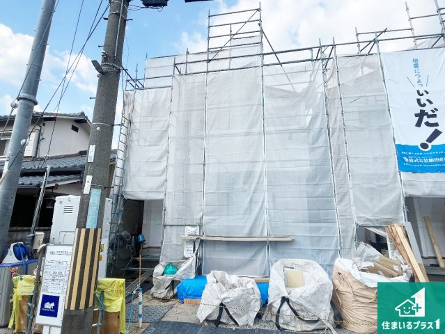 明石市東朝霧丘　新築一戸建ての外観|現在建築中！落ち着いた街並みで新生活を始めることが出来そう！周辺の物件も併せてご紹介させて頂きます！