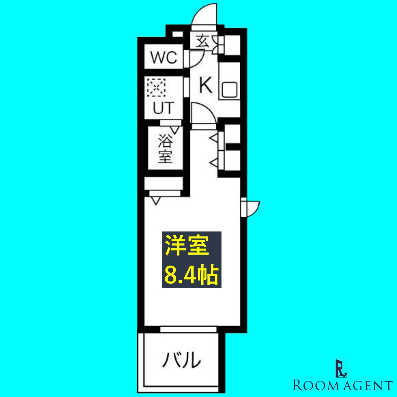 パルティール大曽根の間取り