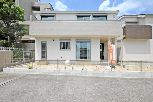 ハートフルタウン西昆陽2丁目新築戸建て全4区画│4LDK+駐車2台可の外観|住宅性能評価書（設計・建設）W取得の安心住宅！地震に強いお家です。