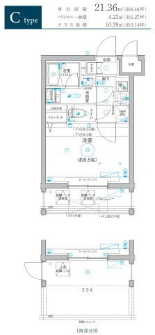Le'a横濱上星川の間取り