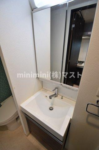 スワンズ谷町セントシティの洗面所