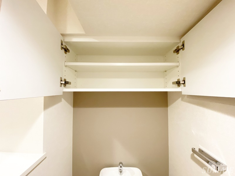 グランエール西日暮里NORTHの収納|トイレ上収納です☆
