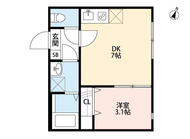 ＭＫ　Ｒｅｓｉｄｅｎｃｙの間取り