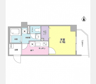 【間取り】 | ロハス旗の台