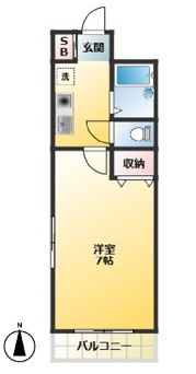 ベルソネットの間取り