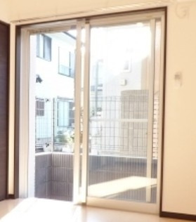 デュオキューブ坂下町のバルコニー