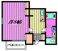 デュオキューブ坂下町の間取り