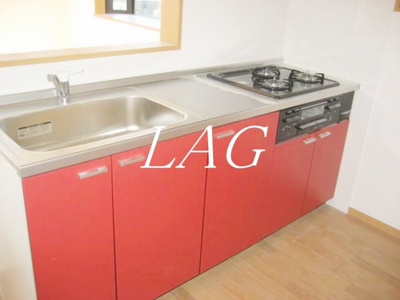 【キッチン】 | ベルメナージュＡＫＢⅡ | キッチンです。