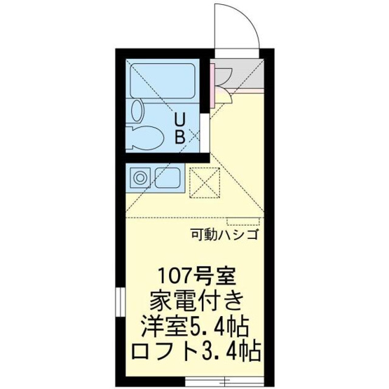 【間取り】 | ユナイト小倉モッキンポット