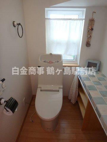 川越市笠幡中古戸建のトイレ