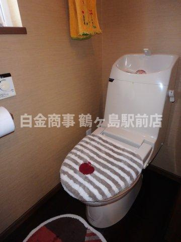川越市笠幡中古戸建のトイレ