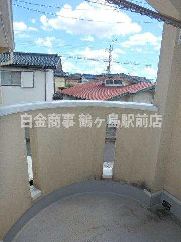 川越市笠幡中古戸建のバルコニー