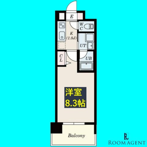 レーベスト志賀本通の間取り