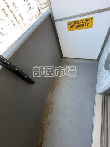 クレアシオン浅草Ⅱのバルコニー