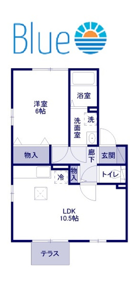 【間取り】 | メゾン　ラ・メール