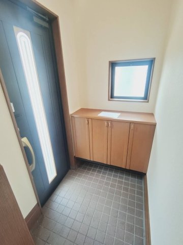中古戸建の玄関