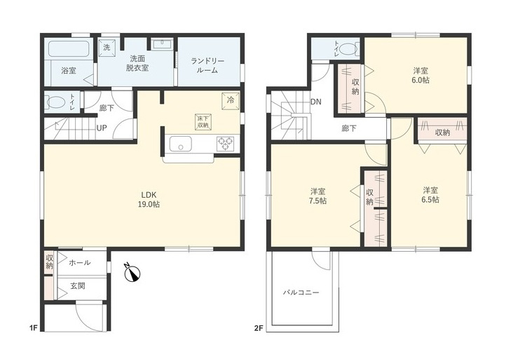 Ｓｕｍａｉ-ｔｏ清瀬市下宿０２の間取り