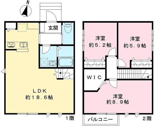 【間取り】 | 三沢5丁目戸建(ミサワゴチョウメコダテ)