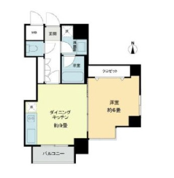 ベルファース市ヶ谷の間取り|ベルファース市ヶ谷