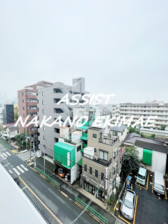 弥生町リバーサイドマンションの展望