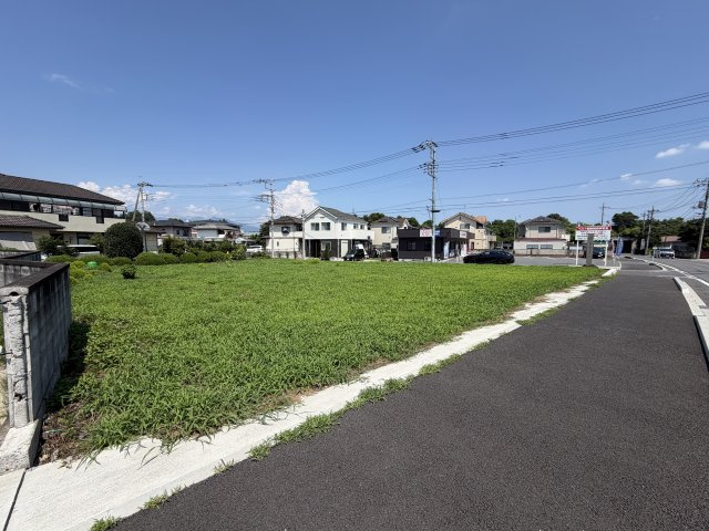 吉岡町大久保土地の外観|■南西側より