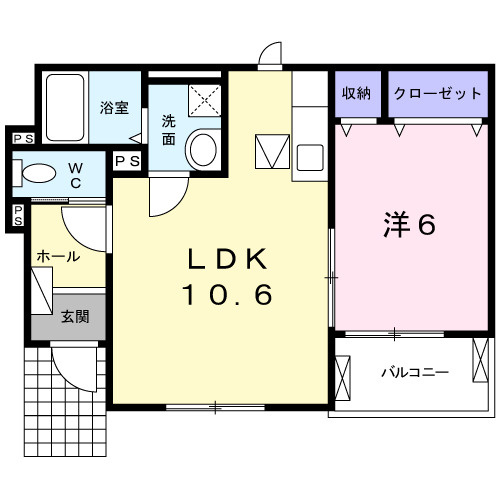 【間取り】 | サニースクエア　Ⅱ