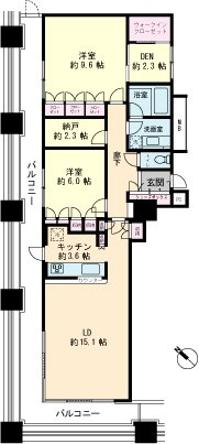 南西・北西角部屋でテーマパークの花火を一望できます